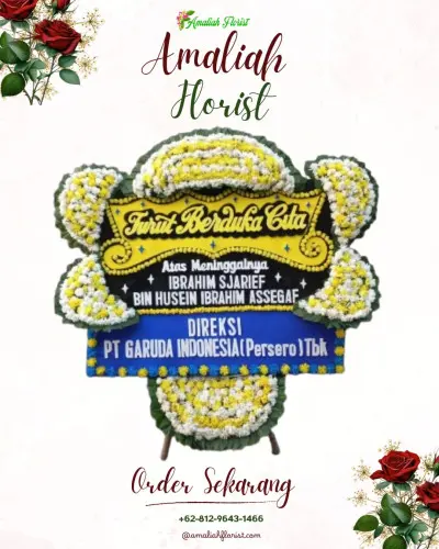 Papan Bunga Duka di Cibenda